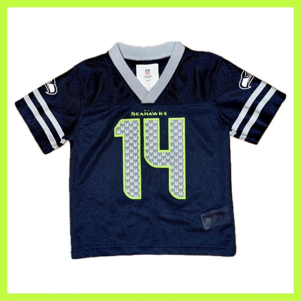 Seattle Seahawks Navy Jersey Official NFL Kids 3T🏈❤️⭐️